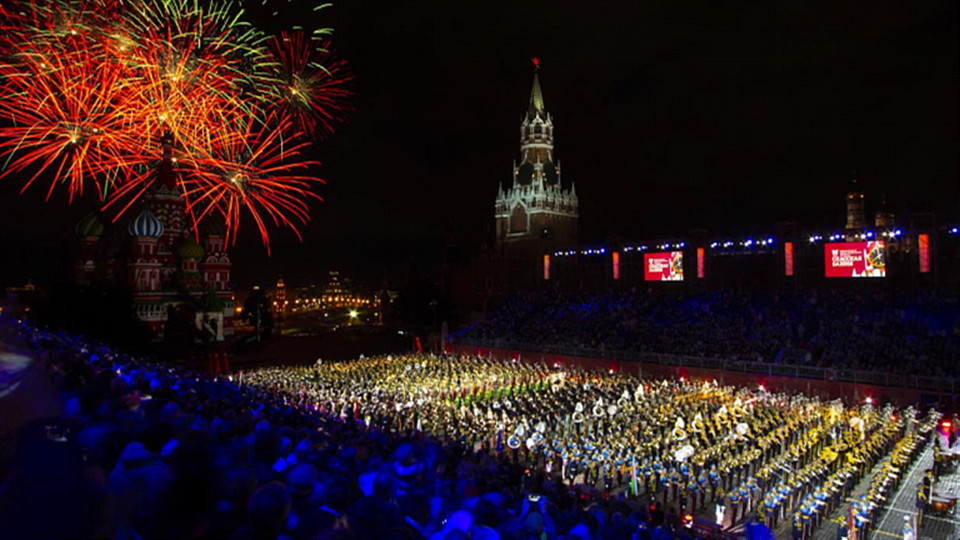 Music and friendship on Red Square