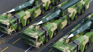 China unveils Dongfeng-17 conventional missiles in military parade