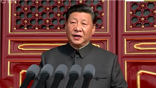 Chinese President Xi Jinping delivers speech to mark National Day