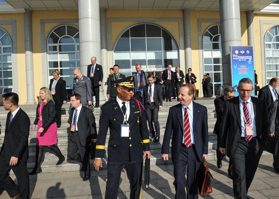 The International Forum for the Challenges of Peace Operations held in 2014.