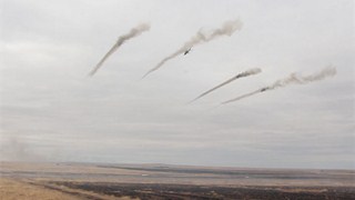 Helicopter, tank and artillery carousels were used at the SCO exercises near Orenburg