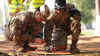 PLA Army holds NCO UAV skills competition