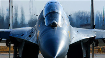 Ground crews go through final checks before flight