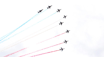 Bastille Day celebrated with military parade in Paris