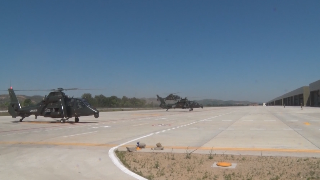 Chinese army pilot cadets conduct flight training